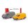 Herpa 012386-004 MiniKit 2x VW T4 Kasten, grau/ginstergelb  Maßstab 1:87