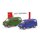Herpa 012805-002 MiniKit 2x VW T4 Bus, olivgrün/ultramarinblau  Maßstab 1:87
