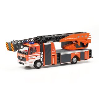 Herpa 097840 MB Atego 13 Drehleiter, Feuerwehr Bremen  Maßstab 1:87