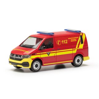 *Herpa 097932 VW T6.1 Halbbus, Feuerwehr MTU/MAN München  Maßstab 1:87