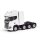 Herpa 308601-004 Scania CS20 HD 4-achs (8X4) Schwerlastzugmaschine, weiß  Maßstab 1:87