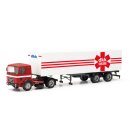 Herpa 317924 Roman Diesel Koffer-Sattelzug 2a/2a,...