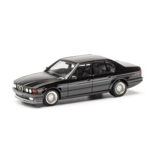 Herpa 421133 BMW Alpina B11 3.5, schwarz, Dekor silber  Maßstab 1:87