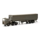 Herpa 747080 MAN F8 Planen-Sattelzug, Bundeswehr...