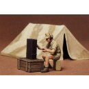 Tamiya 300035074 1:35 WWII Diorama-Set Zelt m.