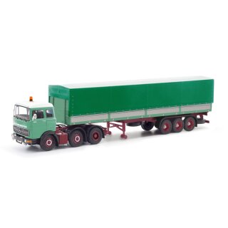 Herpa 87MBS026338 MB LPS 2032 Planen-Sattelzug, Posteher  Maßstab 1:87