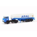 Herpa 87MBS026482 Scania Vabis LB 76 Tank-Sattelzug, Aral...