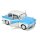 IXO IXO-SOL1809201 Trabant P50 Limousine 1958, weiß/hellblau  Maßstab 1:18