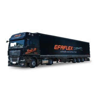 Herpa 957427 MAN TGX GX Lowliner-Sattelzug, Streit & Co/EFAFLEX  Maßstab 1:87