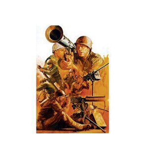 Tamiya 300035086 1:35 WWII Fig.-Set US MG/Mörs