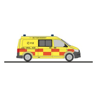 Rietze 53814 VW T6 Rettungsdienst Städte Region Aachen Maßstab: 1:87