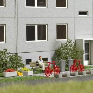 Busch 1846 Ausgestaltungs-Set Beton Spur H0