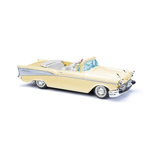 Busch 45060 Chevrolet Bel Air mit Figuren, offen, 1957  Maßstab 1:87