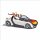 Busch 49308 Smart Roadster Fußball Fieber 2024, Bj.2005  Maßstab 1:87