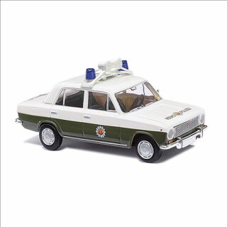 Busch 50102 Lada 1500, Volkspolizei Funkstreifenwagen, 1973 Maßstab 1:87