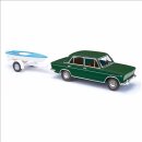 Busch 50516 Lada 1500 mit Bootsanhänger, 1973...