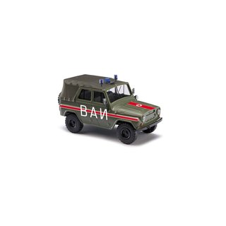 Busch 52116 UAZ 469, WAI Sowjetische Militär-Verkehrsinspektion, 1972  Maßstab 1:87