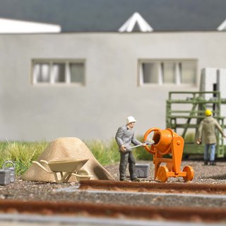 Busch 79901 Action Set: Beton mischen Spur H0