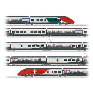 Märklin 39811  Hochgeschwindigkeits-Triebzug RABe 501 Giruno, SBB, Ep. VI  Spur H0