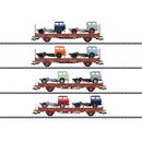 Märklin 46406 Güterwagen-Set Fahrzeugtransport,...