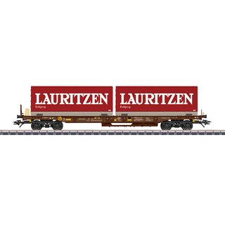 Märklin 47439  Taschenwagen AAE Cargo Lauritzen, Ep. V  Spur H0