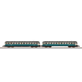 Märklin 88251  Akkutriebwagen BR 515 mit Steuerwagen BR 815, DB, Ep. IV  Spur Z