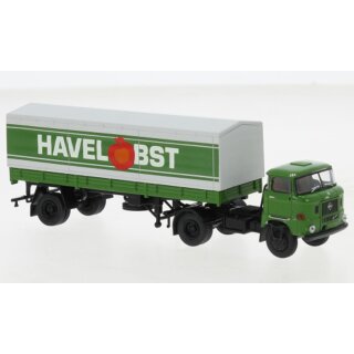 Brekina 71204 IFA W 50 PP-Sattelzug, 1965, Havel Obst Maßstab: 1:87