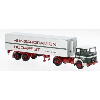 *Brekina 78152 MAN F7 Koffer-Sattelzug, 1968, Hungarocamion Maßstab: 1:87