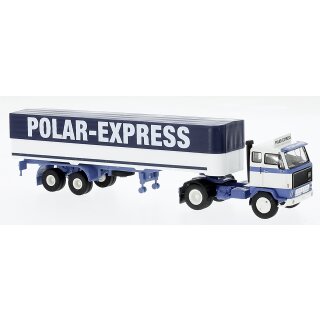 Brekina 85671 Volvo F 89 PP-Sattelzug, 1972, Polar Express Maßstab: 1:87