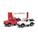 Herpa 012744 MiKi 2er Set Puch G-Klasse´89, offen,...