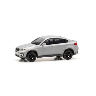 Herpa 024037-004 BMW X6, (E71) titansilber matt  Maßstab 1:87