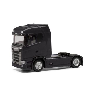 Herpa 310192-002 Scania CS 20 ND Zugmaschine 2achs, schwarz  Maßstab 1:87