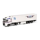 Herpa 318037 DAF XG Kühlkoffer-Sattelzug, Kaj Madsen...