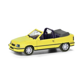 Herpa 421027 Opel Kadett E Gsi Cabrio, Jamaikagelb  Maßstab 1:87