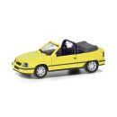Herpa 421027 Opel Kadett E Gsi Cabrio, Jamaikagelb...