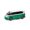 Herpa 431132 VW ID Buzz, Candy Weiß Bay/Leaf Green...