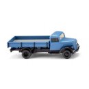 Wiking 084007 Opel Blitz Pritschen-LKW, fernblau...