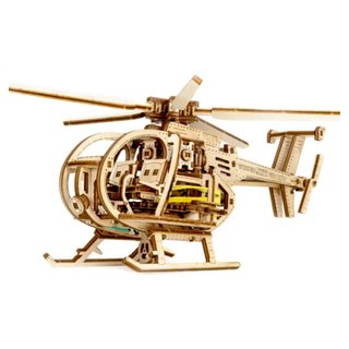 Revell 00611 Tiny Adventures - Helicopter, Hubschrauber Holzbausatz Maßstab 1:30
