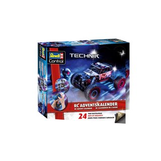 Revell 01052 Adventskalender RC Crawler, Revell Control Ferngesteuerter Crawler Maßstab 1:18