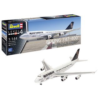 Revell 03780 Boeing 747-400 IRON MAIDEN Ltd.  Maßstab 1:144