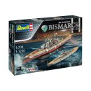 Revell 05637 Geschenkset  The Legendary Bismarck...