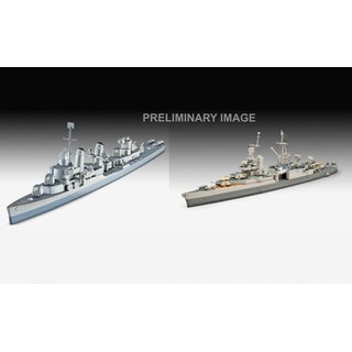 Revell 05644 Geschenkset Pacific Warriors  Maßstab 1:700