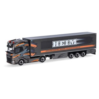 Herpa 957632 DAF XG+ Kühlkoffer-Sattelzug, Heim Transport, Herpa Sommerfest 2024  Maßstab 1:87