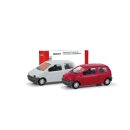 Herpa 012218-007 MiKi Renault Twingo, 2er Set, Vermehlo...