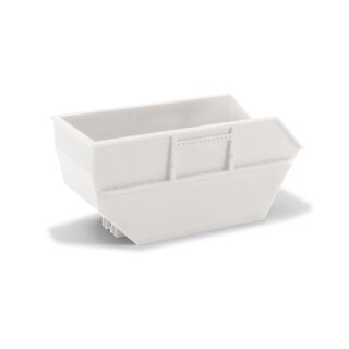 Herpa 054607 Absetzmulde groß (2 Stück), weiß  Maßstab 1:87
