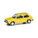Herpa 066600-002 VW Golf I, brillantgelb  Maßstab...