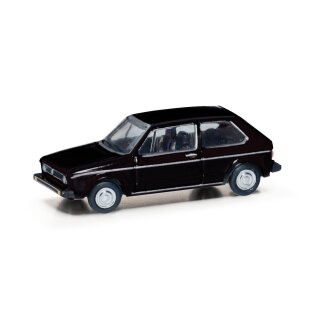 Herpa 066600-003 VW Golf I, schwarz  Maßstab 1:120