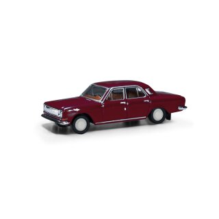 Herpa 066884 Wolga M24, weinrot  Maßstab 1:120