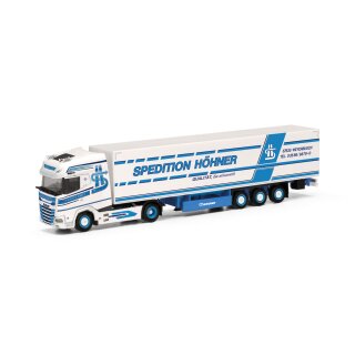 *Herpa 318167 DAF XG+ Koffer-Sattelzug, Spedition Höhner  Maßstab 1:87