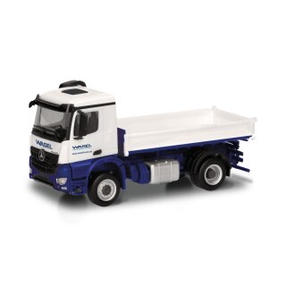 Herpa 318181 MB Arocs M 4x4 Dreiseitenkipper, Wasel  Maßstab 1:87